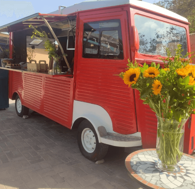 סופר פוד טראק - בית התה - לוטן - Super Food Truck Kibbutz Lotan