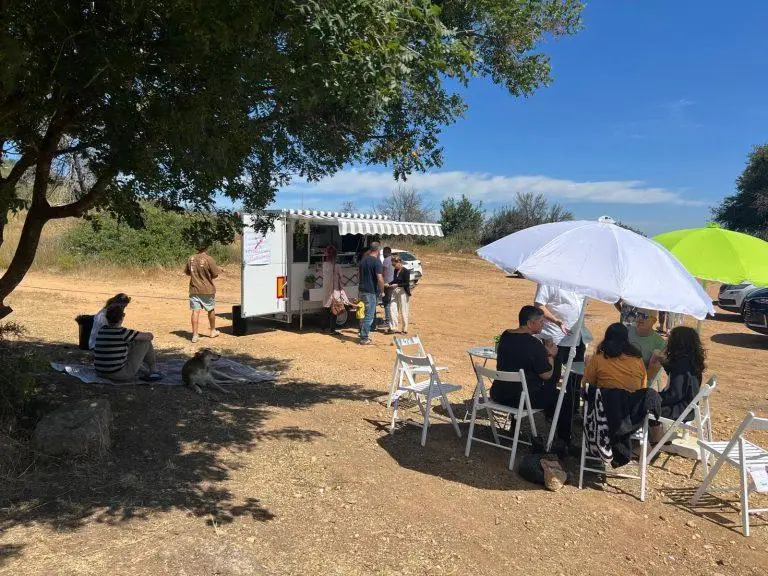 הר הטייסים עגלת קפה ויטוריה