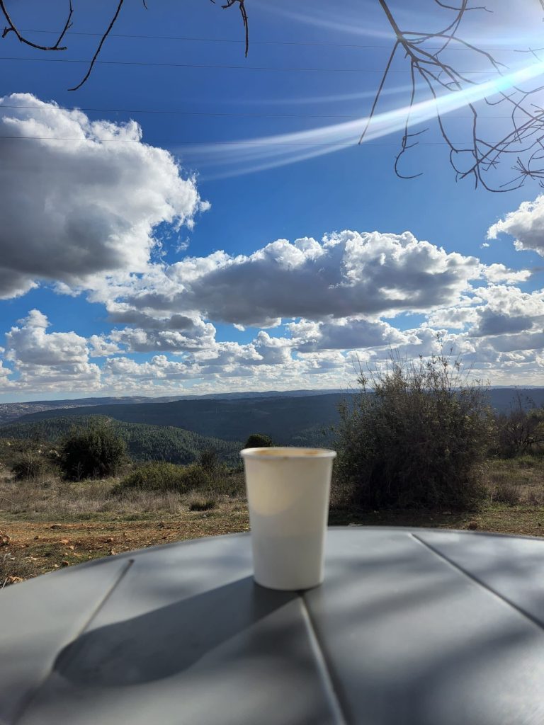 הר הטייסים עגלת קפה ויטוריה