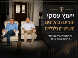 גישור בהליך משפטי עם כלכלן מומחה מטעם חברת פקטור